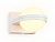 Ambrella FW555 SWH Настенный светодиодный светильник с выключателем белый песок LED 3000K 5W 80*80*138