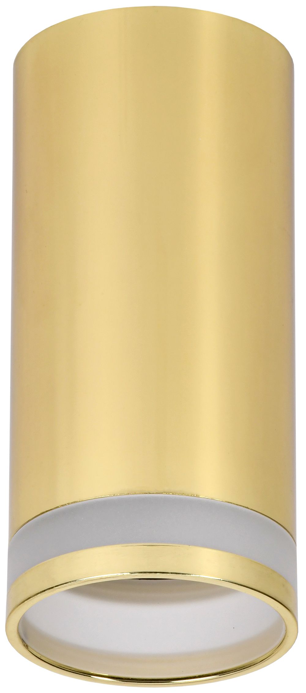 IEK LIGHTING Светильник 4005 накладной потолочный под лампу GU10 золото  (1/  /50/ 1600)