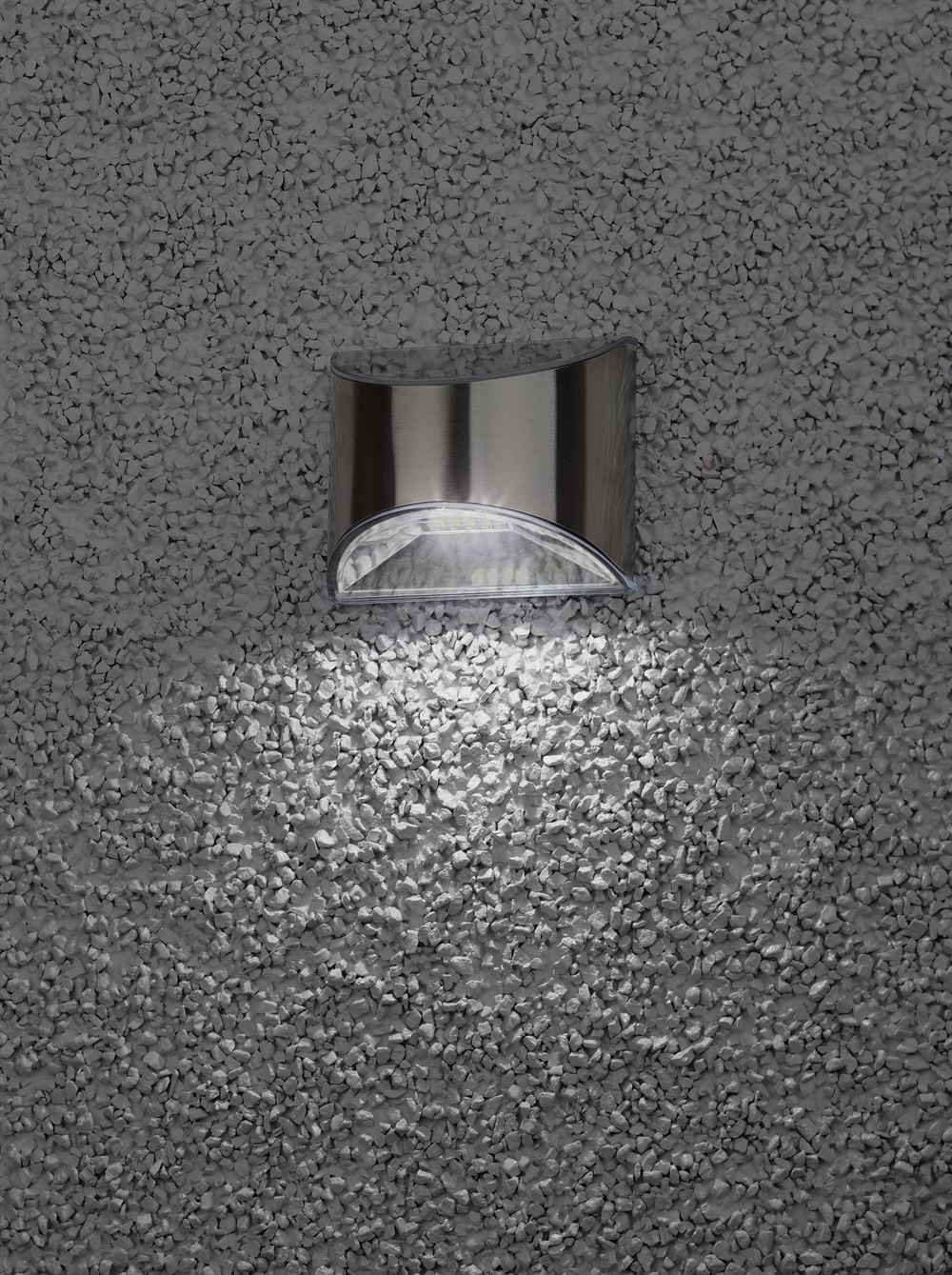 ЭРА ERAFS024-38 Фасадная подсветка Хром, на солнечной батарее, 4LED, 7lm (24/1440)