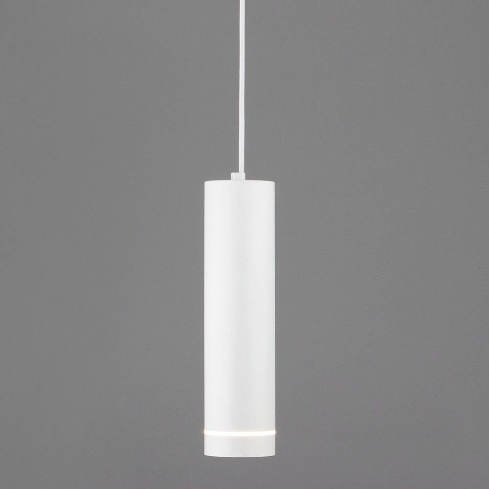 Светодиодный подвесной светильник DLR023 белый 12W 4200K