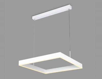 Ambrella Светильник светодиодный подвесной с пультом FA6622 WH белый 65W 600*600*720 (ПДУ РАДИО 2.4G)