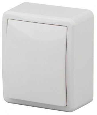 ЭРА Эксперт 11-1202-01 Выключатель с подсветкой, IP20,10АХ-250V, ОУ, белый (1 / 16 / 160)