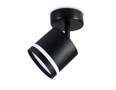 Ambrella Накладной поворотный спот TA1414 BK черный GX53 max 12W 82*80*150