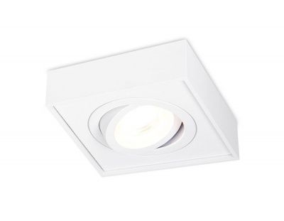 Ambrella  TN154 WH белый GU5.3 96*96*50 точечный поворотный светильник