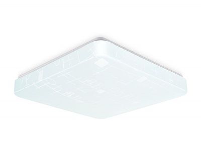 Ambrella FZ1155 WH Свет-ник потолочный светод-ный белый 24W 330*330*80 (Без ПДУ) 6400K - хол. дневн. свет