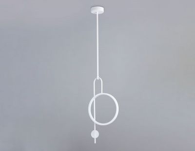 Ambrella Светильник светодиодный подвесной FL66431 WH белый 4200K 13W 240*60*1580 (Без ПДУ)