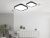 Ambrella FZ1262 BK Свет-ник потолочный светод-ный черный 18W 250*250*60 (Без ПДУ) 5000K - хол. дневн. свет