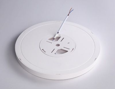 Ambrella FZ1903 WH Свет-ник светод-ный ультратонкий белый IP54 20W 3000K-6500K CCT-переключатель D300*25 (Без ПДУ) 3000K - тепл. бел. свет