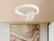 Ambrella Светильник потолочный светодиодный FL5805/1+2 WH белый 25W 3000K/4200K/6400K D400*95 (без ПДУ)