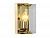 Настенный светильник TR5157 GD/CL золо/прозрачный E14/1 max 40W 210*130*100