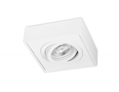 Ambrella  TN154 WH белый GU5.3 96*96*50 точечный поворотный светильник