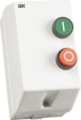 IEK Контактор КМИ11860 18А IP54 с индик. Ue=230В/АС3 (1/  /20/ 400)