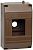 IEK KREPTA 3 Корпус пластиковый КМПн 1/4 IP20 дуб (1/  /135/ 1620)