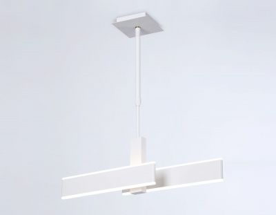 Ambrella Подвесной светодиодный светильник FA6666 WH белый 42W 3000K-6400K 640*30*900 (Без ПДУ)
