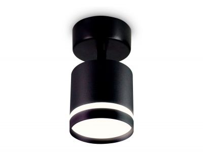 Ambrella Накладной поворотный спот TA1414 BK черный GX53 max 12W 82*80*150