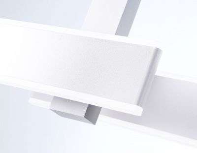 Ambrella Подвесной светодиодный светильник FA6666 WH белый 42W 3000K-6400K 640*30*900 (Без ПДУ)